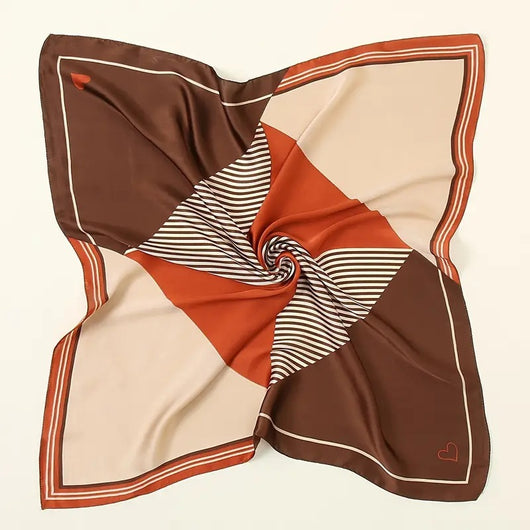 Pañuelo de Seda 70x70 Estilo Coreano - Versátil y Elegante - Image 20