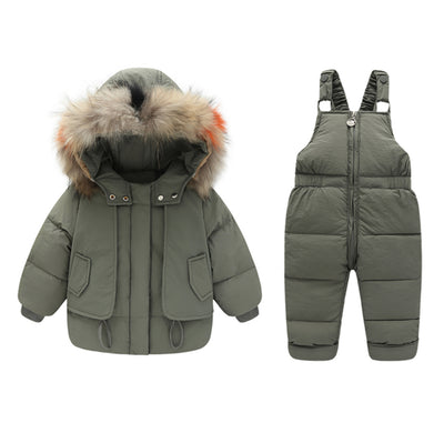Conjunto de Abrigo Plumón para Bebé Niño - Colección Invierno - Image 15