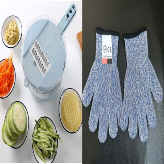 Cortador Mandolina 8 en 1 - Pelador de Verduras y Rallador Multifuncional - Image 14