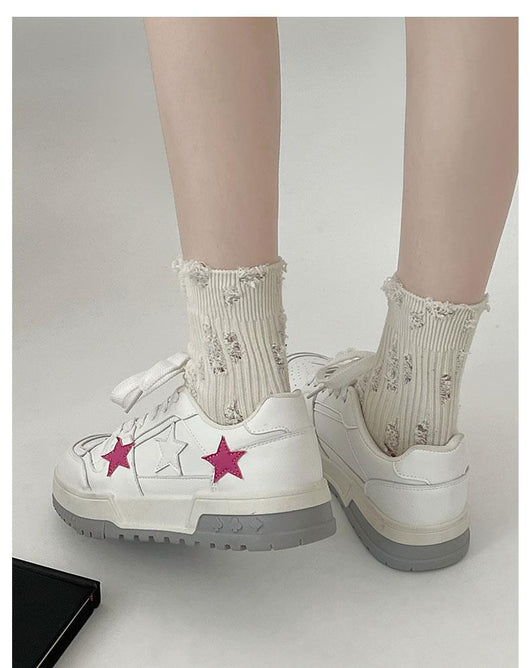 Zapatillas Deportivas Coreanas de Punta Redonda - Estilo Versátil y Elegante - Image 19