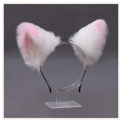 Orejas de Zorro Lolita de Peluche Hecho a Mano Estilo Japonés - Image 8