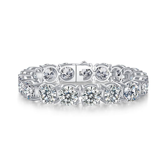 Pulsera Lujo Verano - Conjunto de Joyería Plata S925 con Moissanita Premium