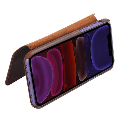 Funda Flip de Cuero Genuino con Ranuras para Tarjetas - Image 18