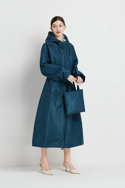 Gabardina Impermeable de Largo Medio para Mujer - Image 31
