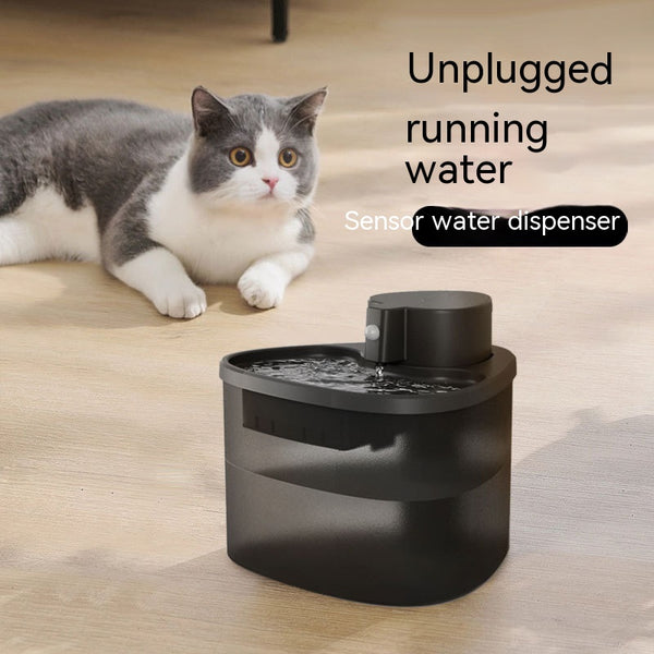 Fuente de Agua para Gatos con Bebedero Automático
