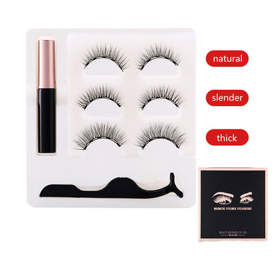 Set de Pestañas Magnéticas con Delineador Magnético - Efecto Natural y Voluminoso - Image 10