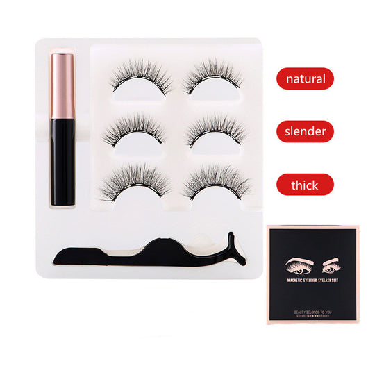 Set de Pestañas Magnéticas con Delineador Magnético - Efecto Natural y Voluminoso - Image 10