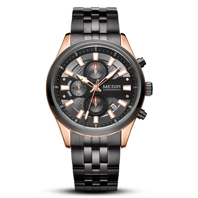 Reloj de Negocios para Hombre Cuarzo Acero Inoxidable Premium - Image 2