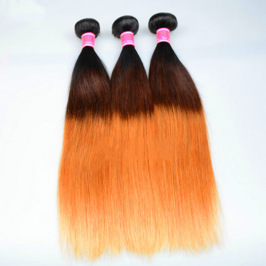 Peluca de cabello liso tejido a mano para mujeres - Image 9