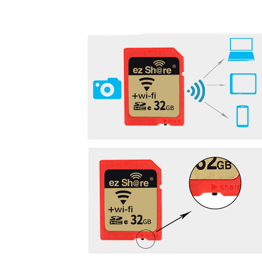 Tarjeta de Memoria WiFi 16GB/32GB para Cámaras Digitales Profesionales - Image 5