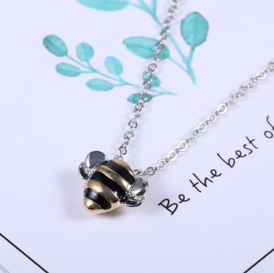 Collar Colgante Abeja Adorable Estilo Coreano Personalidad Creativa Mujer - Image 6