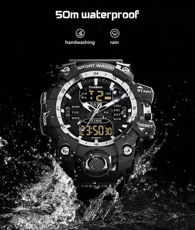 Reloj Deportivo Inteligente Luminoso Resistente al Agua con Doble Pantalla - Image 13