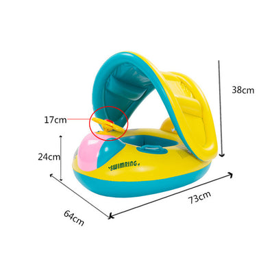 Flotador Engrosado para Niños - Anillo de Natación Familiar - Image 9