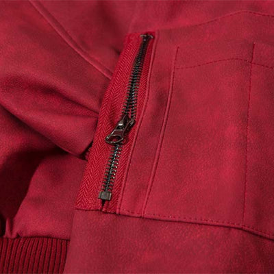 Chaqueta Tipo Flight con Bordado de Letras - Image 4
