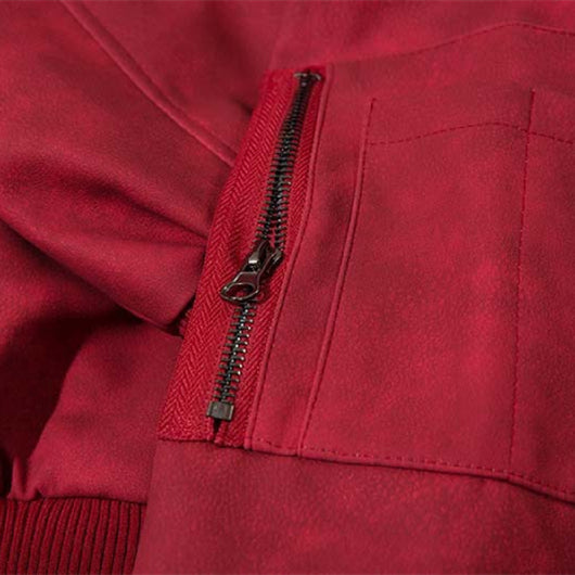 Chaqueta Tipo Flight con Bordado de Letras - Image 4