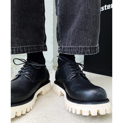 Zapatos de Charol Bajo Premium con Plataforma
