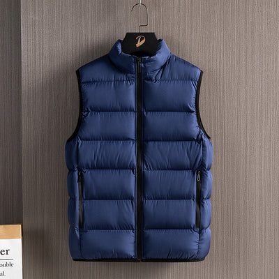 Chaleco de Algodón para Hombre con Cuello Alto - Estilo y Confort - Image 10