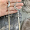 Hollow Moon Witch Gothic Long Sword Halloween Earrings C