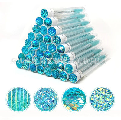 Cepillos Desechables para Pestañas y Rímel - Set de 10 a 50 Spoolies Diamond Lash en 4 Colores - Image 5