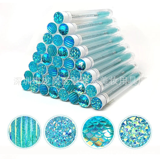 Cepillos Desechables para Pestañas y Rímel - Set de 10 a 50 Spoolies Diamond Lash en 4 Colores - Image 5