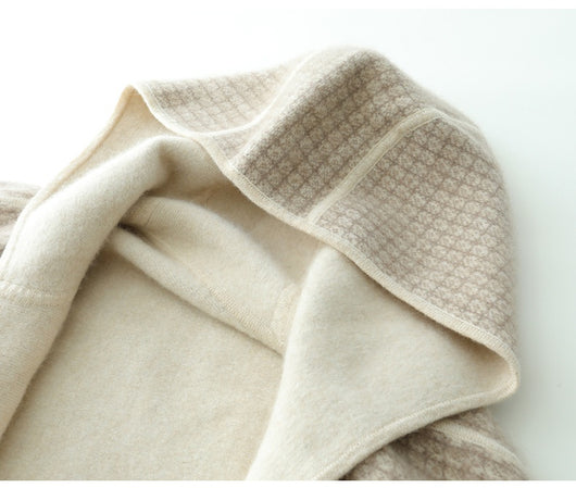 Capa Poncho con Capucha y Aislamiento de Aire Engrosado - Image 30