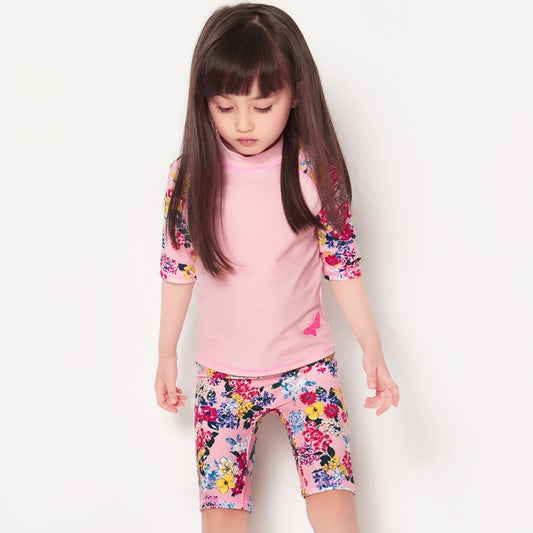 Traje de Baño Infantil Estampado con Corte Moderno