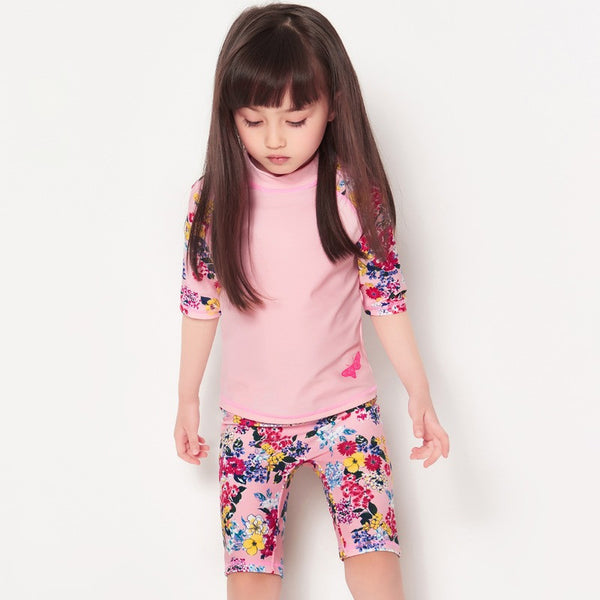 Traje de Baño Infantil Estampado con Corte Moderno