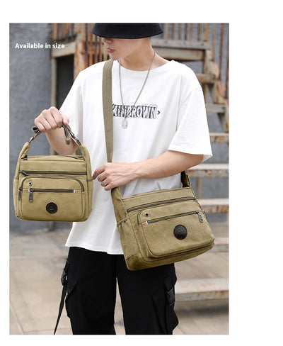 Bolsa Mensajero de Lona para Hombre - Image 12