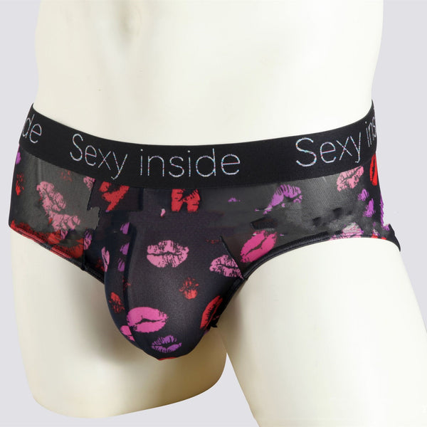 Shorts Deportivos de Seda de Hielo con Estampado
