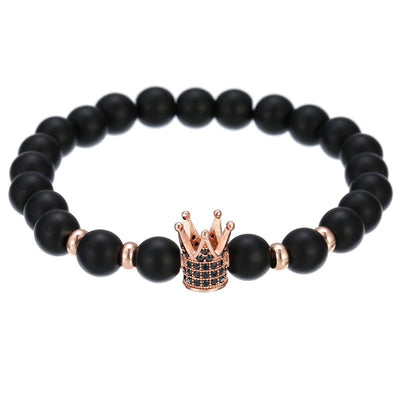 Pulsera Hexagonal para Hombre con Circonitas Incrustadas y Diseño de Corona - Image 41