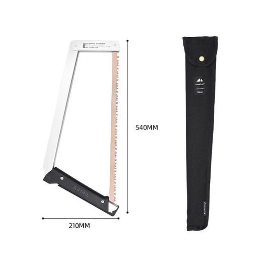 Sierra Plegable Portátil con Mango Ergonómico y Aleación de Aluminio - Image 9