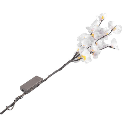 Rama Simulada de Orquídea Phalaenopsis con Luz LED - Image 12