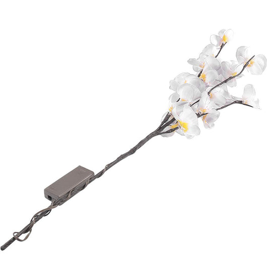 Rama Simulada de Orquídea Phalaenopsis con Luz LED - Image 12