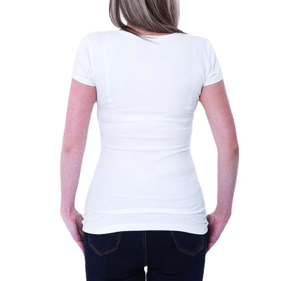 Camiseta Cuello Redondo Estampado Películas Navideñas para Mujer - Image 7