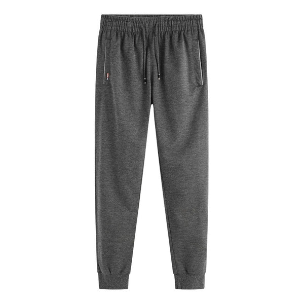 Pantalones de Sudadera Coreanos Slim Fit con Puños Ajustados para Invierno
