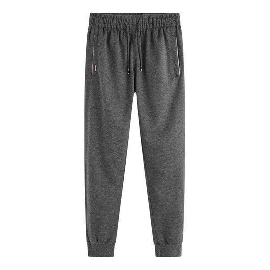 Pantalones de Sudadera Coreanos Slim Fit con Puños Ajustados para Invierno - Image 2
