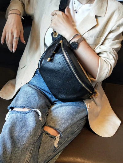 Bolso Bandolera de Cuero Genuino con Correa Ancha Ajustable - Image 28