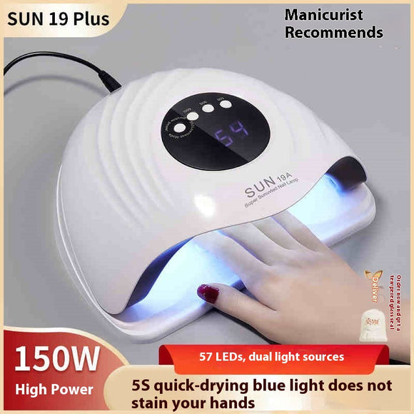 Lámpara de Fototerapia LED Profesional para Uñas