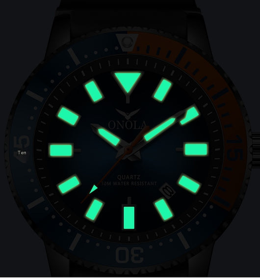 Reloj de Hombre Casual Profesional Resistente al Agua con Movimiento de Cuarzo - Image 13