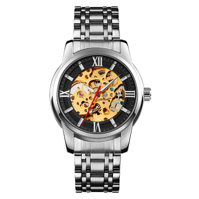 Reloj Automático de Cuero para Hombre - Elegancia Profesional - Image 10