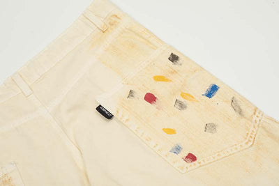 Pantalones Retro con Diseño Splatter Pintado a Mano - Image 18