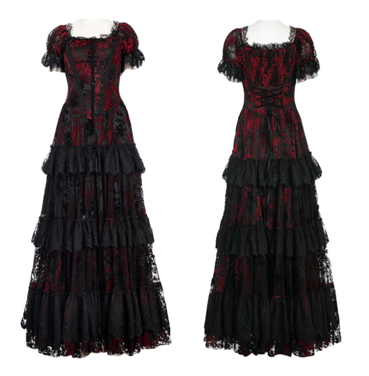 Vestido Maxi de Encaje Texturizado Victoria - Image 5
