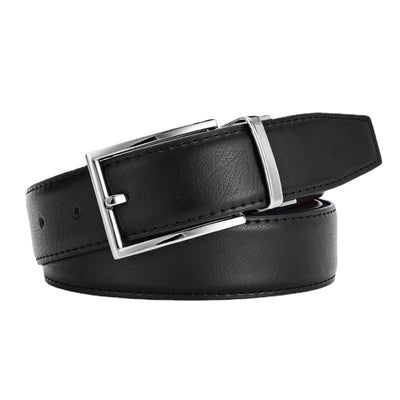 Cinturón de Cuero Genuino con Hebilla Giratoria para Hombre - Image 5