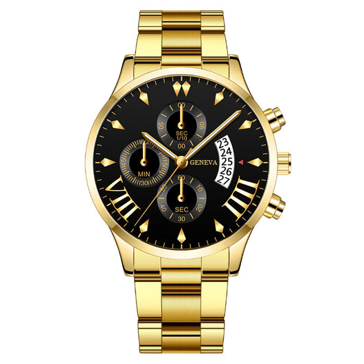 Reloj de Pulsera para Hombre con Calendario y Correa de Acero - Image 19