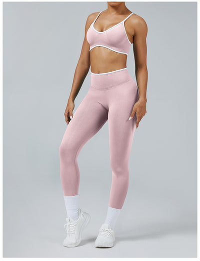 Pantalones Yoga Cintura Alta sin Costuras Secado Rápido - Image 11