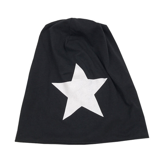 Gorro Cálido Estilo Coreano con Estrella de Cinco Puntas para Cuarentena