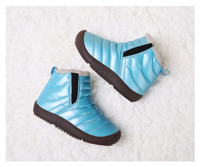 Botas de Nieve Infantiles con Forro de Cachemira Deportivo - Image 17