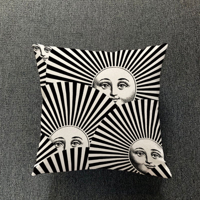 Funda de Almohada de Algodón y Lino para Sala de Estar - Image 17
