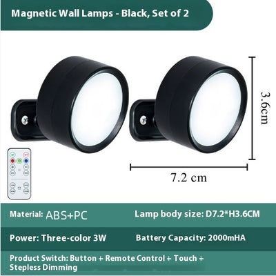 Lámpara de Noche Táctil con Cargador USB y Luz de Lectura Portátil - Image 7