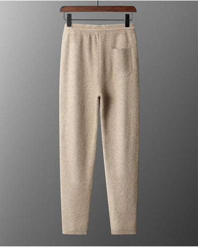 Pantalones Casuales de Cachemira Suelta para Hombre - Image 17